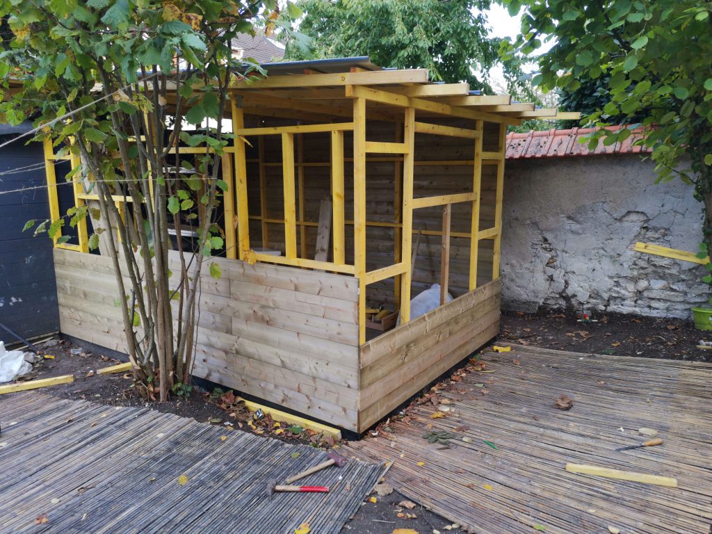 Agrandissement d'un atelier