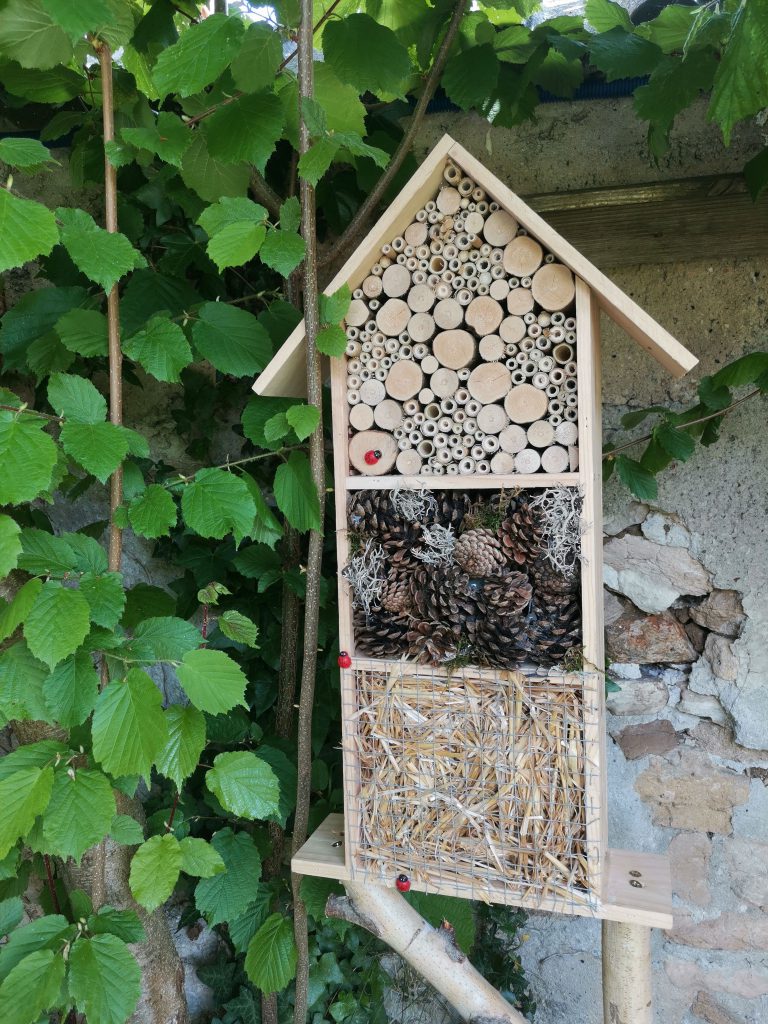 hôtel à insectes.