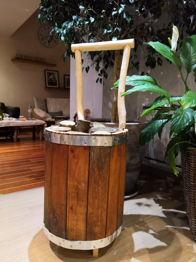 Chariot à bois