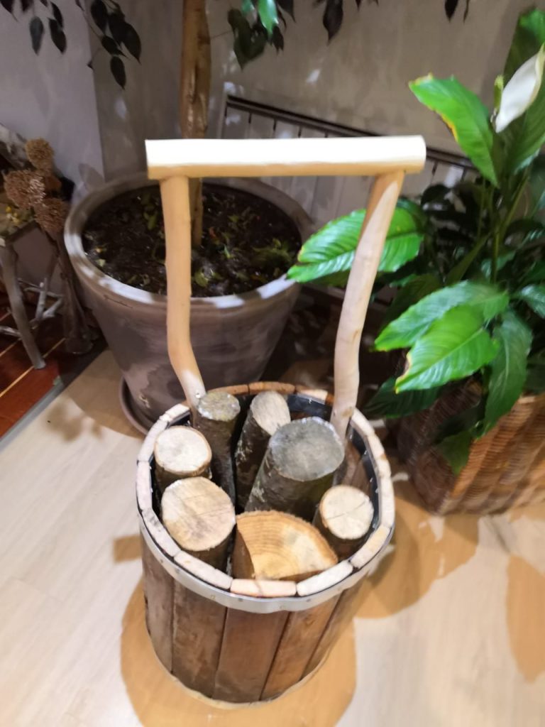 Chariot à bois