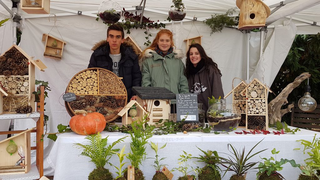 Stand du marché d'automne de Claye-Souilly