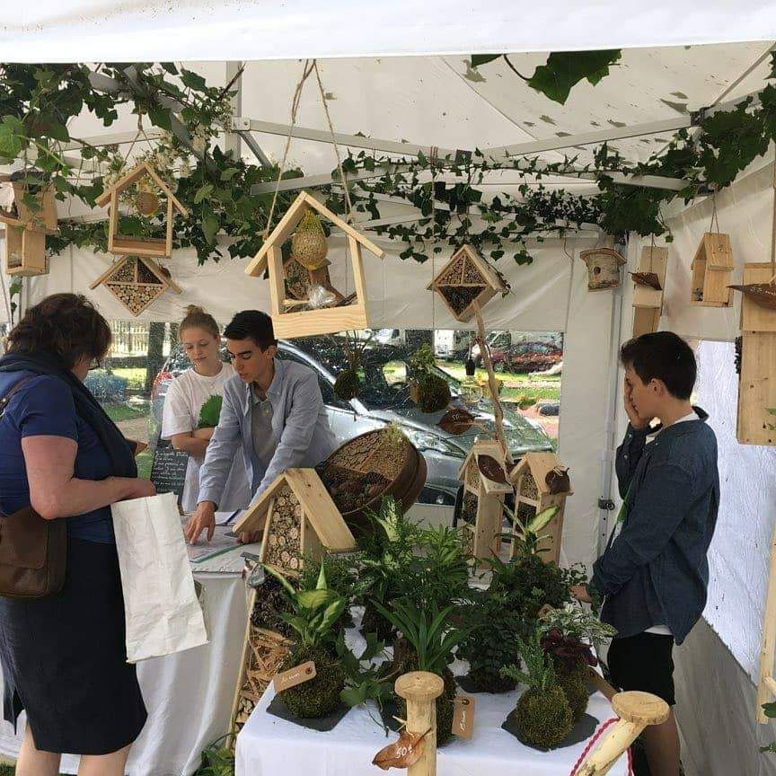 photo du stand du 6ième salon des plantes et fleurs